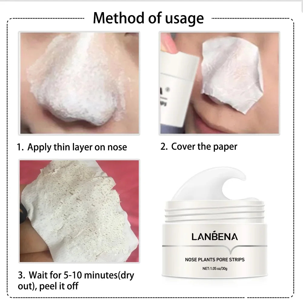 LANBENA New Style Blackhead Remover Nose Mask Pore Strip