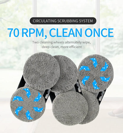 Ultra thin Robot vacuum cleaner window cleaning robot