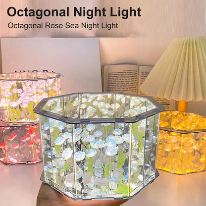 DIY Tulip Night Light Led Decorative Night Lamp