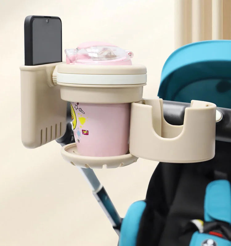 Baby stroller accessories baby bottles rack for baby cup holder