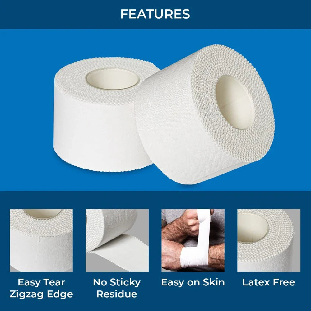 3-Rolls Foam Sport Underwrap Athletic Foam Tape