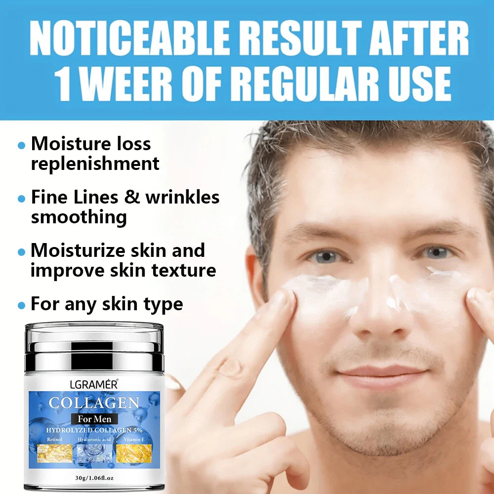 Anti-wrinkle Cream For Men Remove Face & Neck Wrinkles