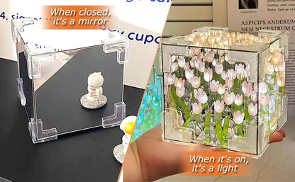 DIY Tulip Night Light Led Decorative Night Lamp