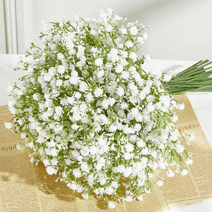 10/15pcs Artificial Flowers Baby Breath Flower