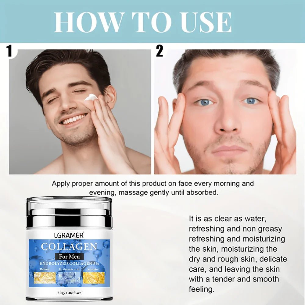 Anti-wrinkle Cream For Men Remove Face & Neck Wrinkles